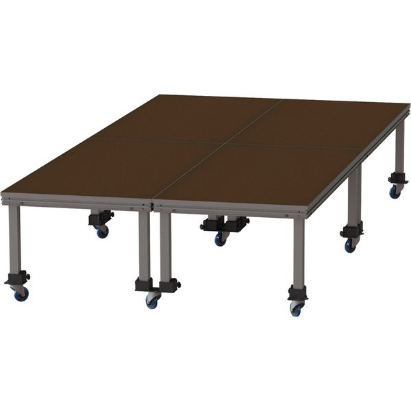Stageworx Rollriser 2-Leg 60 Black