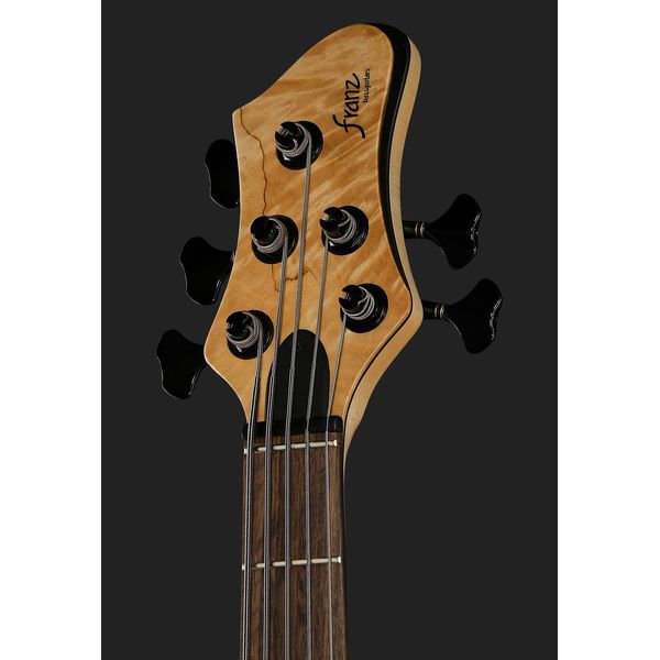 Franz Bassguitars Merak 5 Poplar Burl Premium