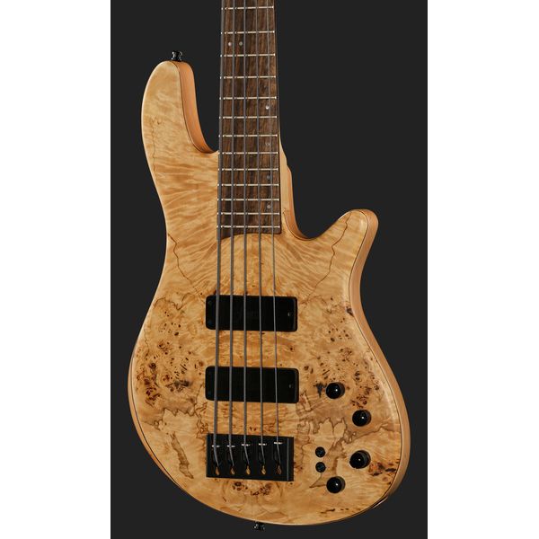 Franz Bassguitars Merak 5 Poplar Burl Premium