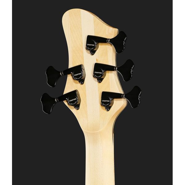 Franz Bassguitars Wega 5 Poplar Burl Premium