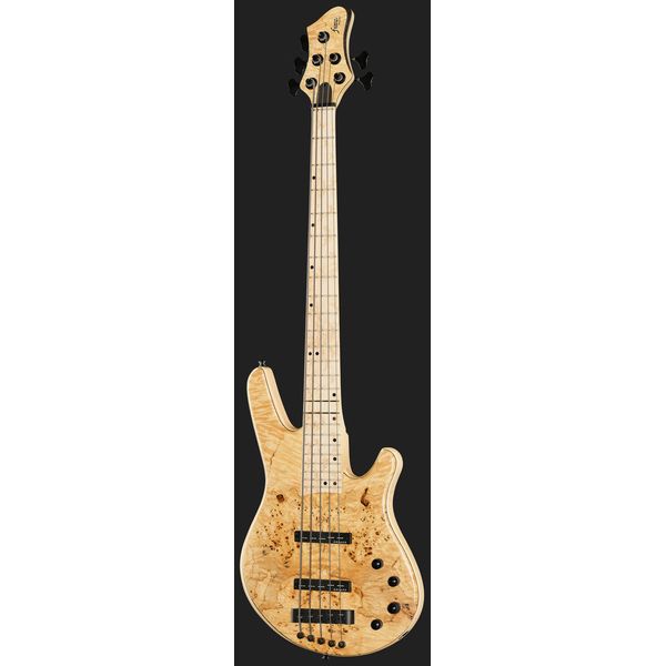 Franz Bassguitars Wega 5 Poplar Burl Premium