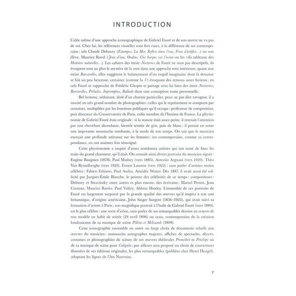 Bärenreiter Gabriel Fauré Iconographie