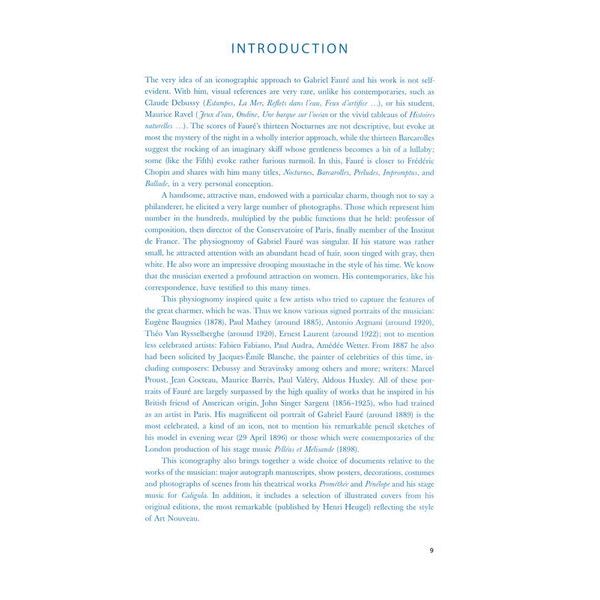 Bärenreiter Gabriel Fauré Iconographie