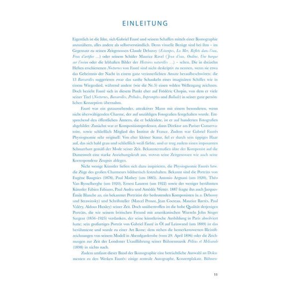 Bärenreiter Gabriel Fauré Iconographie