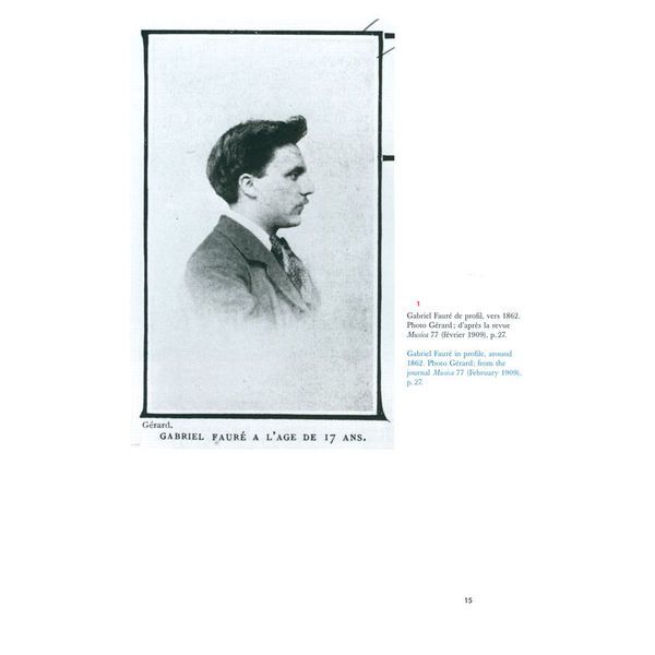 Bärenreiter Gabriel Fauré Iconographie