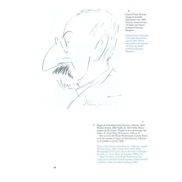 Bärenreiter Gabriel Fauré Iconographie