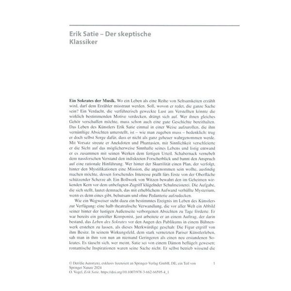 Bärenreiter Erik Satie