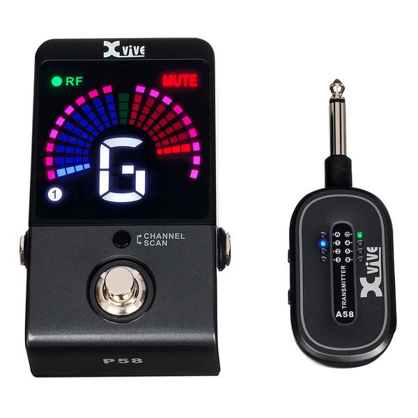 XVive P58 Digital Guitar Pedal Tuner