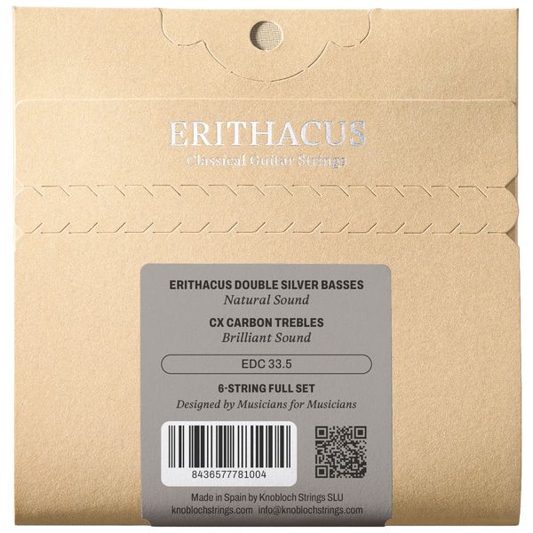Knobloch Strings EDC33.5 Erithacus CX Carbon MT