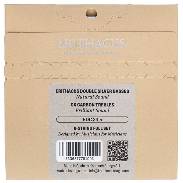 Knobloch Strings EDC33.5 Erithacus CX Carbon MT