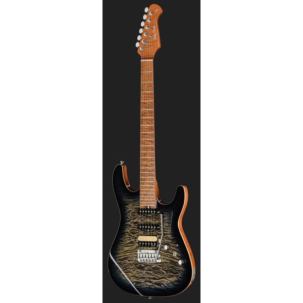 Harley Benton Fusion-IV HSS MN QBLB