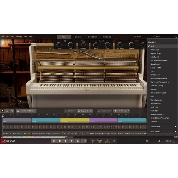 Toontrack EKX Felt Piano