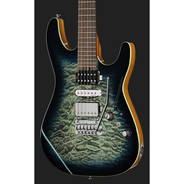 Harley Benton Fusion-IV HSH RW QBLB