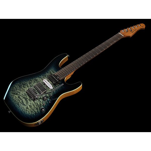 Harley Benton Fusion-IV HSH RW QBLB