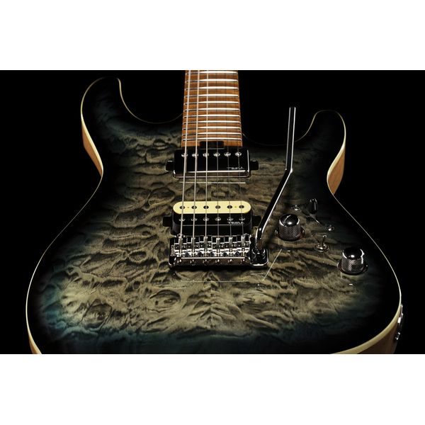 Harley Benton Fusion-IV HH MN QBLB