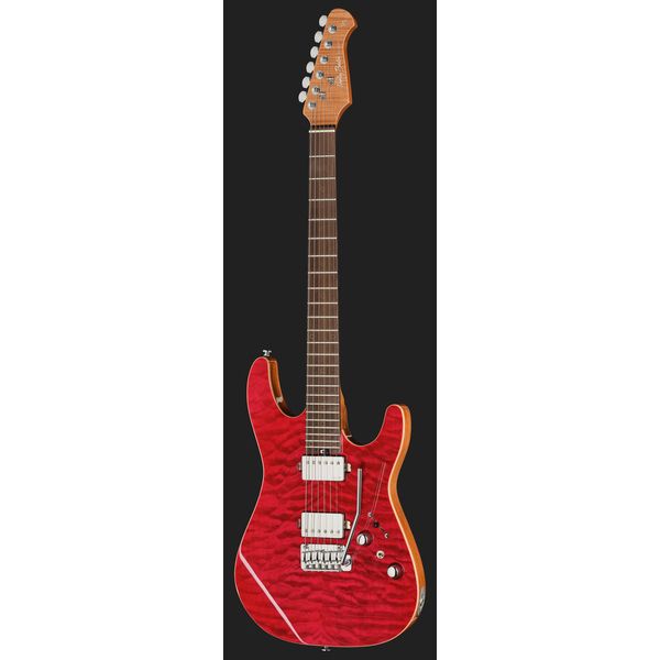 Harley Benton Fusion-IV HH RW QRG