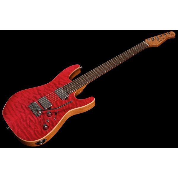 Harley Benton Fusion-IV HH RW QRG