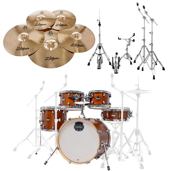 Mapex Mars Maple Fusion WM Bundle