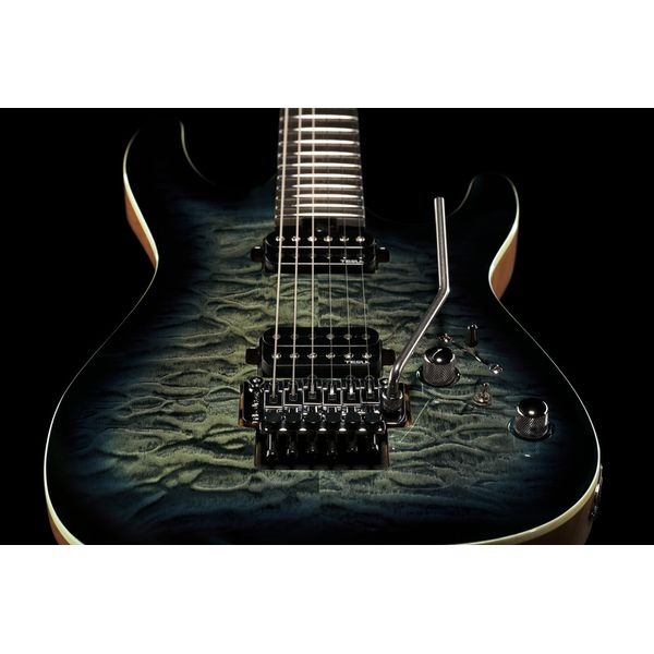 Harley Benton Fusion-IV HH RW FR QBLB