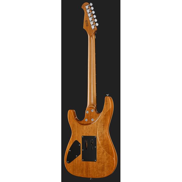 Harley Benton Fusion-IV HH RW FR QBLB