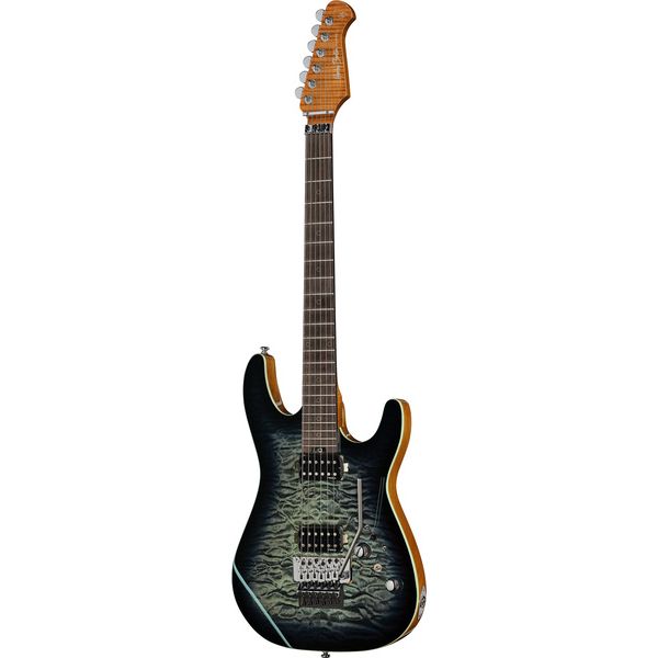 Harley Benton Fusion-IV HH RW FR QBLB