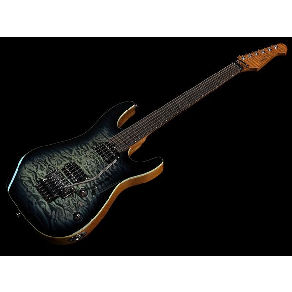 Harley Benton Fusion-IV HH RW FR QBLB