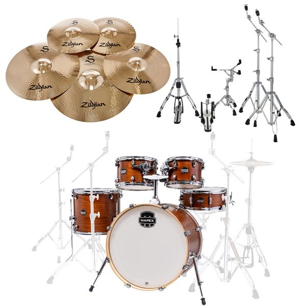 Mapex Mars Maple Stage WM Bundle