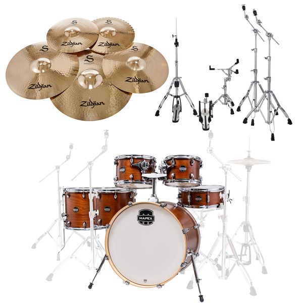 Mapex Mars Maple Stage+ WM Bundle