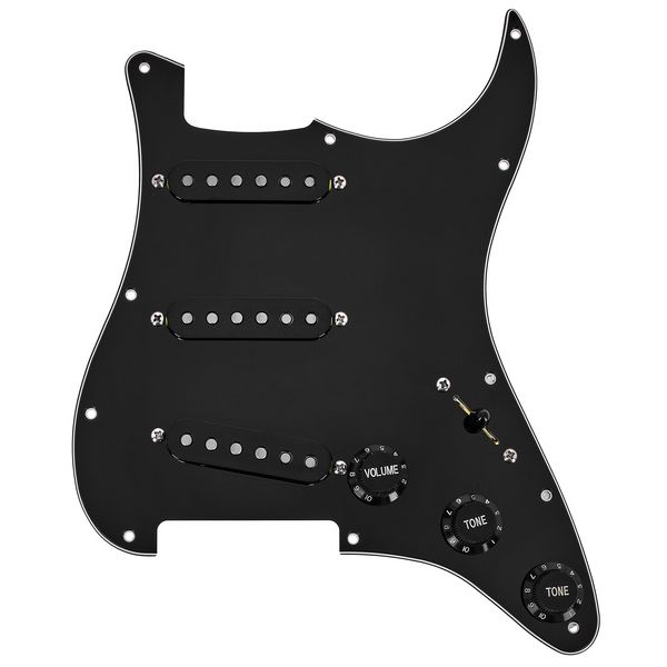 Mojotone 58 Q.Coil Hot Br. Pickguard BK