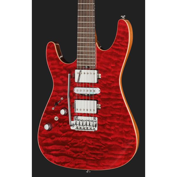 Harley Benton Fusion-IV HSH LH RW QRG