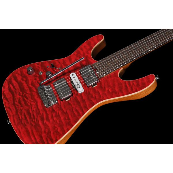 Harley Benton Fusion-IV HSH LH RW QRG