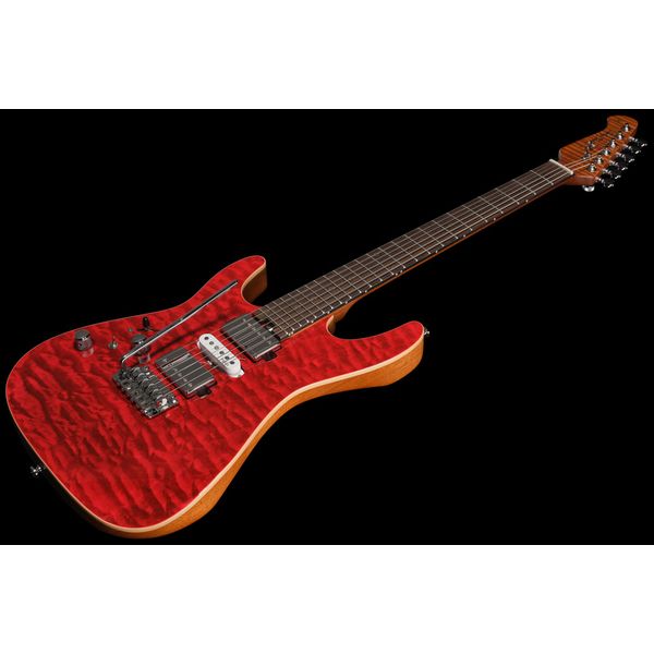 Harley Benton Fusion-IV HSH LH RW QRG