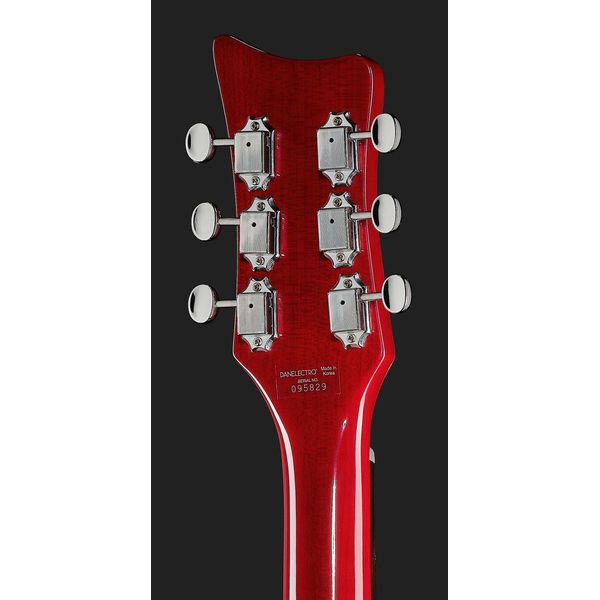 Danelectro 66BT Transparent Red