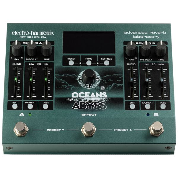 Electro Harmonix Oceans Abyss Reverb