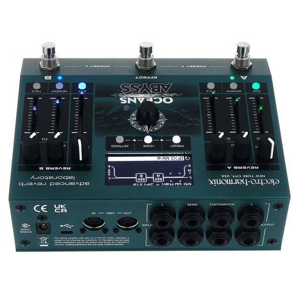 Electro Harmonix Oceans Abyss Reverb