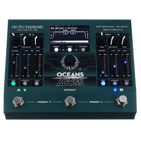 Electro Harmonix Oceans Abyss Reverb