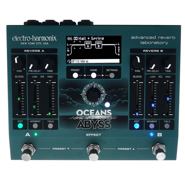 Electro Harmonix Oceans Abyss Reverb