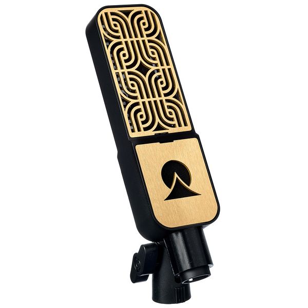 Ohma World Motif Ribbon Black & Brass