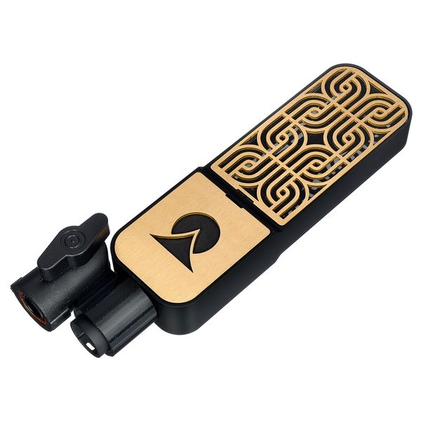 Ohma World Motif Ribbon Black & Brass