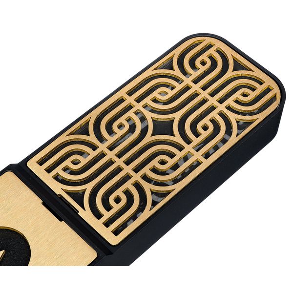 Ohma World Motif Ribbon Black & Brass