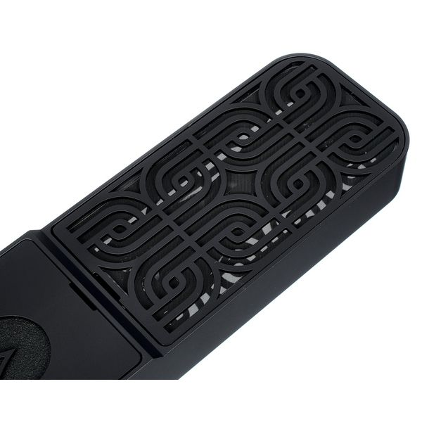 Ohma World Motif Ribbon Black & Black