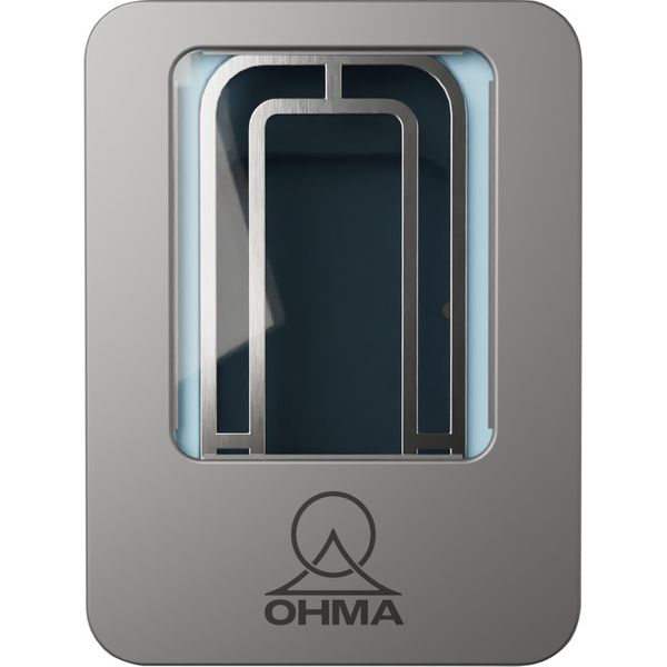 Ohma World Window Screen Black & Steel