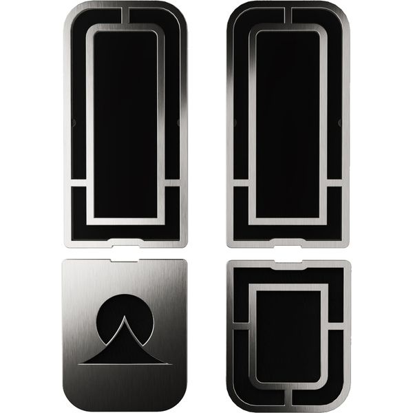 Ohma World Window Screen Black & Steel