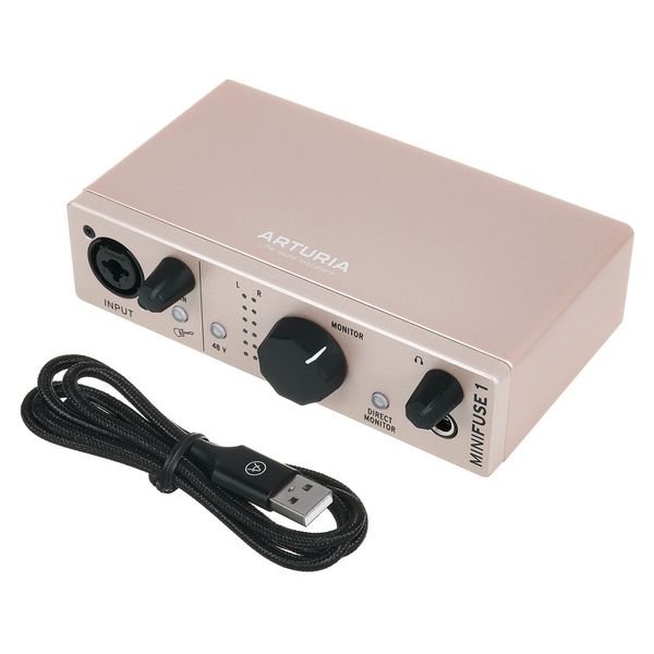 Arturia MiniFuse 1 Champagne