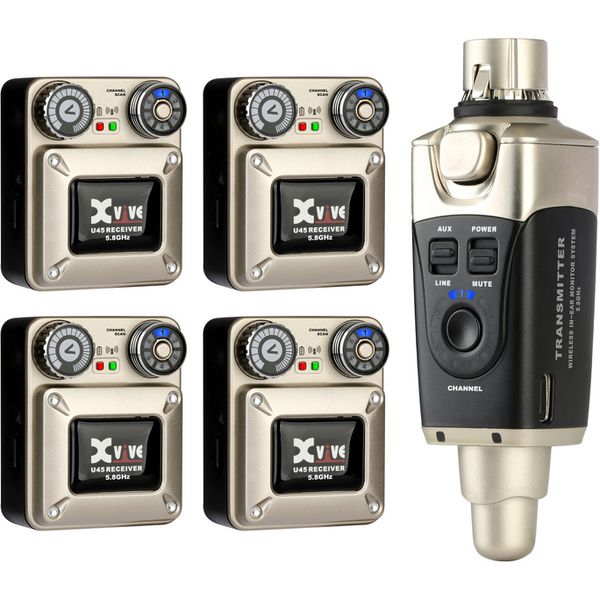 XVive U45 In-Ear Monitor Bundle 4R