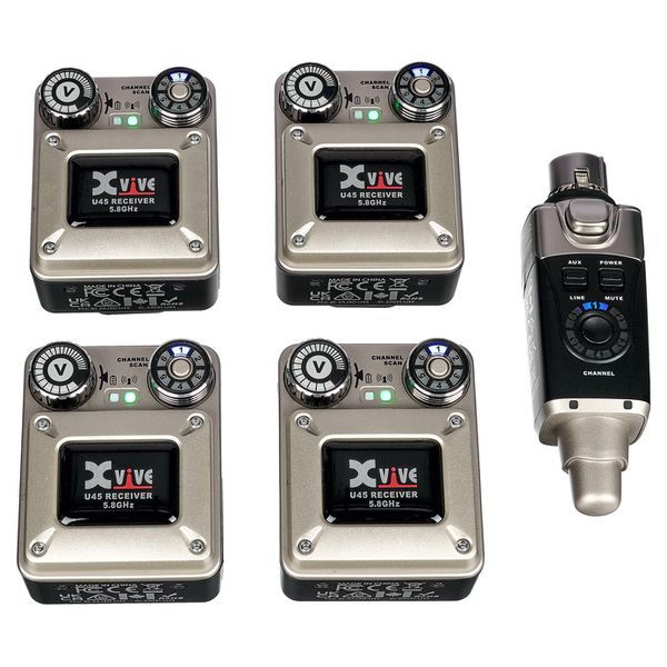XVive U45 In-Ear Monitor Bundle 4R