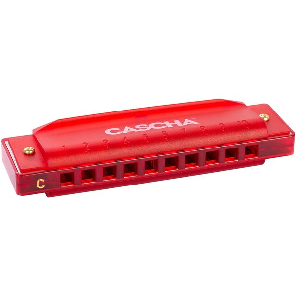 Cascha HH-2273 Fun Blues Harp Red