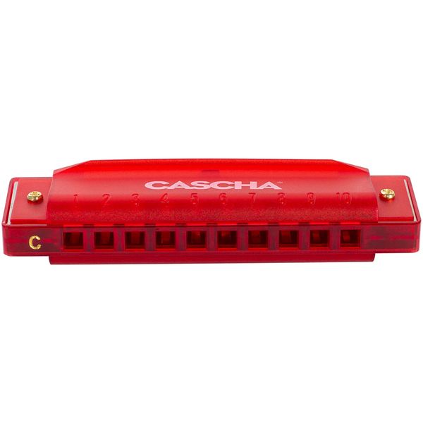 Cascha HH-2273 Fun Blues Harp Red