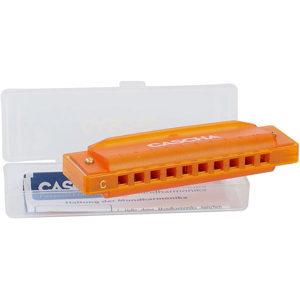 Cascha HH-2276 Fun Blues Harp Orange