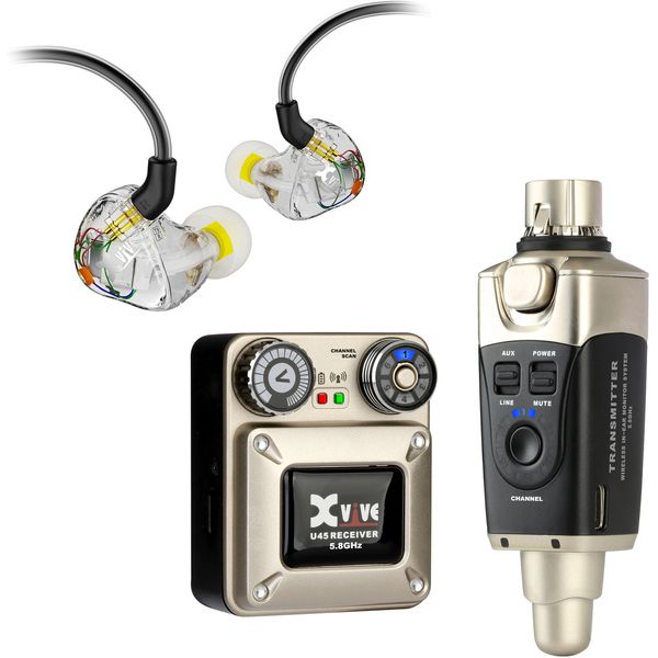 XVive U45T9 In-Ear Monitor Bundle T9